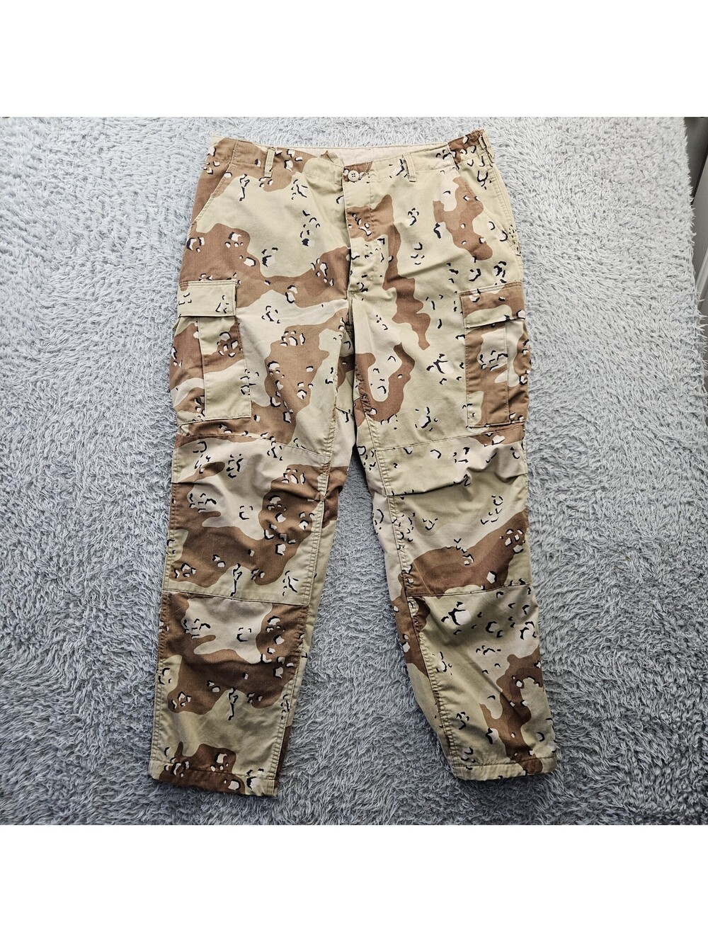 Vintage 80s Military Chocolate Chip Cargo Pants Propper L Reg (Fits 36-37x31)